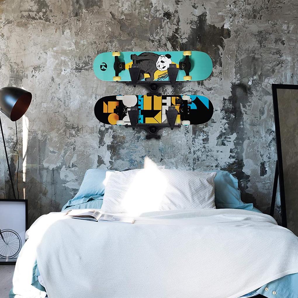 Giá Đỡ Ván Trượt Gắn Tường Bằng Nhựa Tiện Lợi