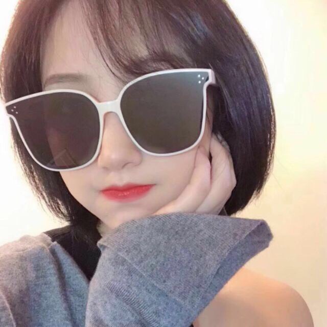 Mắt kính râm mát thời trang nữ nam mắt mèo Hottrend 2022 phong cách Hàn Quốc chống tia UV đi biển dã ngoại đẹp rẻ 006