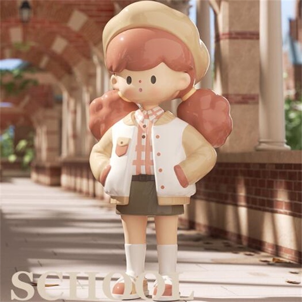 ★Hgtoys★ Búp Bê Đàn Violinta Preppy Series Mystery Trang Trí