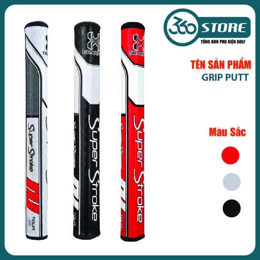 Tay nắm gậy gạt golf - Grip Gậy Putter - shop có đủ size từ 1.0 - 3.0