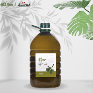 Dầu Olive POMACE 5 Lít dùng chiên rán, nấu ăn, giảm chất béo có hại - hiệu Silarus nhập khẩu từ Ý