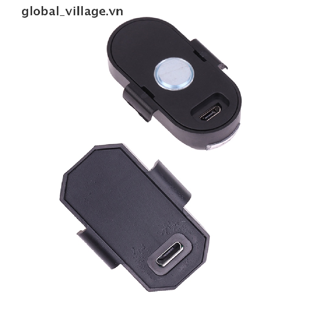 Đèn LED Tín Hiệu USB 7 Màu Gắn Đuôi Xe Đạp Chống Va Chạm