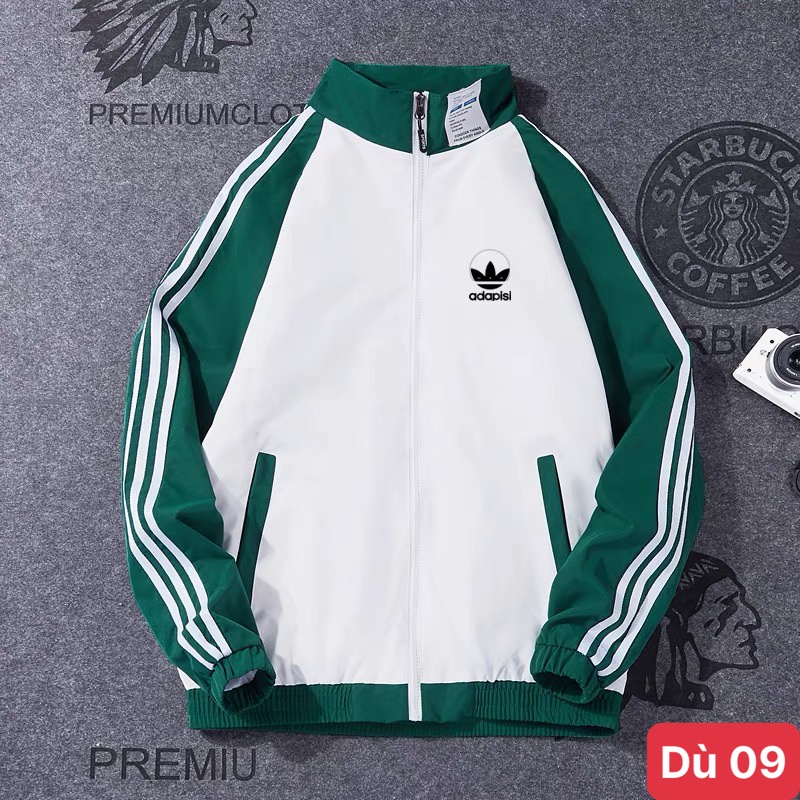 Áo khoác dù nam màu xanh đen có mũ chất liệu dù gió 2 lớp cao cấp dáng from bóng chày bomber đẹp ADOSHOP 52 mẫu mới