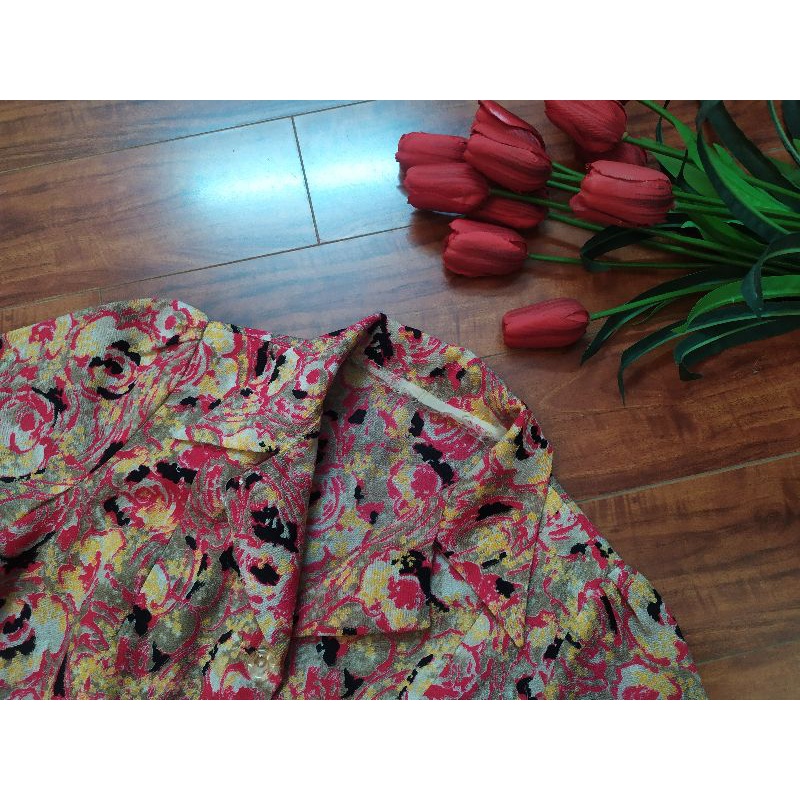 ĐẦM VINTAGE HOẠ TIẾT