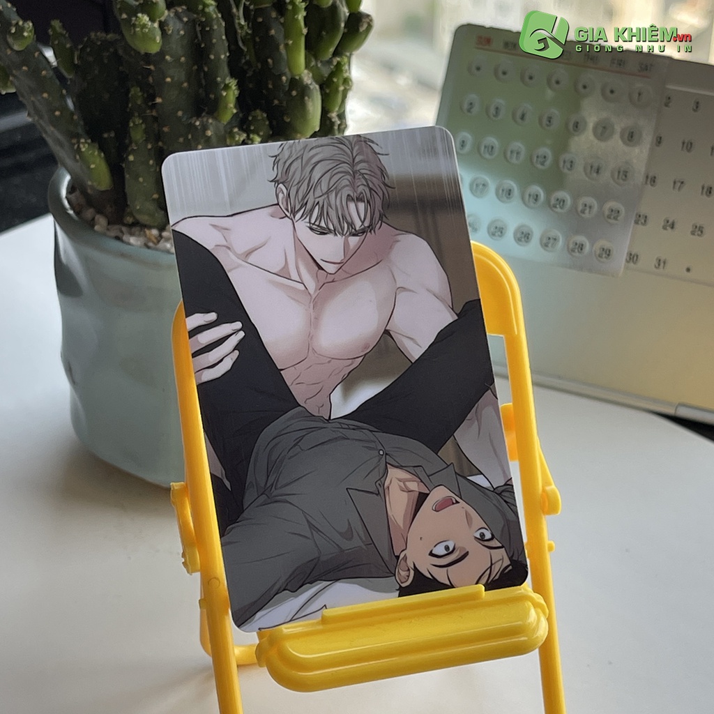 Card bơi Boylove - Card nhựa PVC dày như thẻ ATM CCCD - Size 5.4x8.6cm