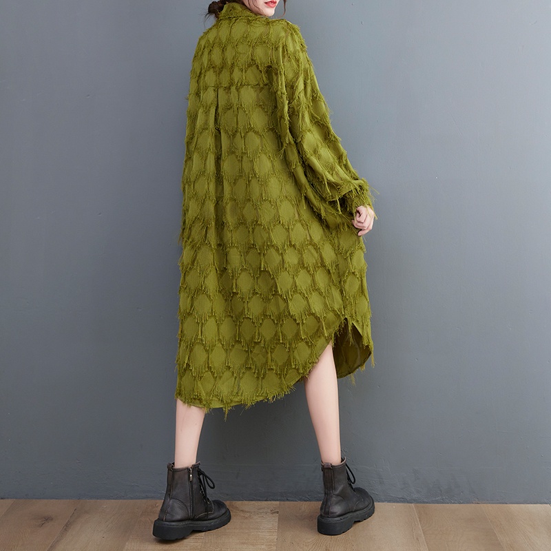 ☻ L O T U S ☻ Áo Sơ Mi Dài Plus Size Nữ CAL1880