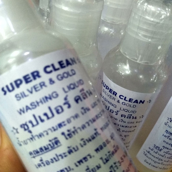 Nước Rửa Trang Sức Vàng Bạc Thái Lan 120mL