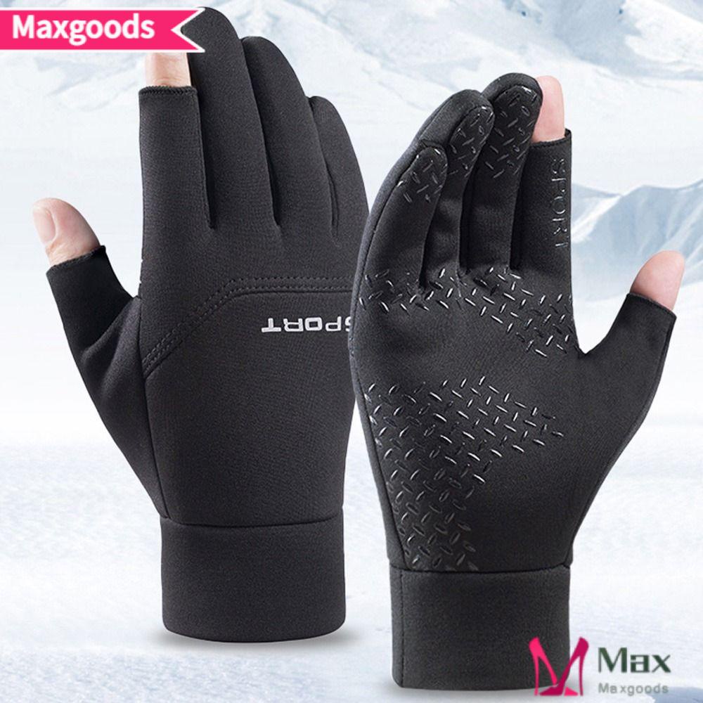 Găng Tay Thể Thao Chống Trượt Dày Dặn Giữ Ấm Mùa Đông
