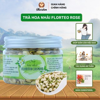 Trà hoa nhài nụ sấy lạnh nguyên chất, nụ hoa nhài sấy khô hỗ trợ làm đẹp da, tăng cường sức khỏe - Mamacca