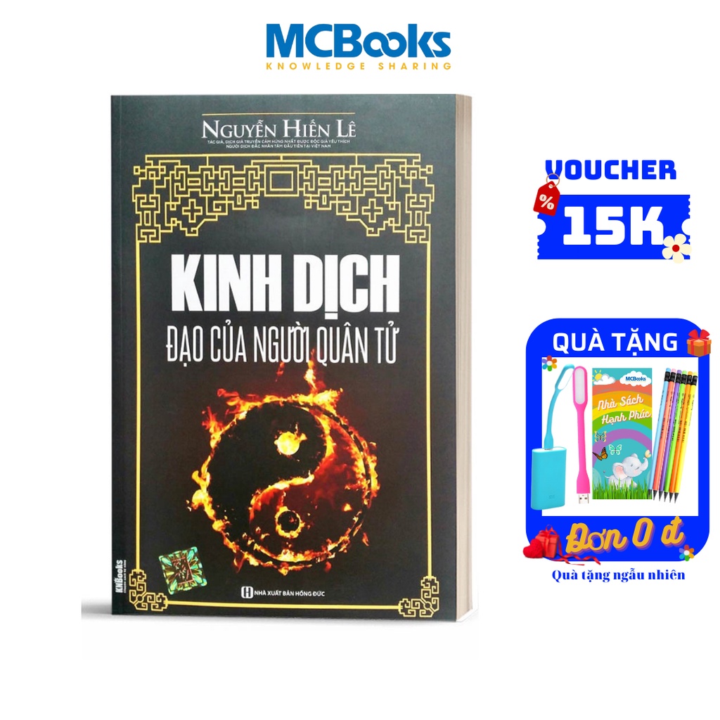 Sách - Kinh Dịch Đạo Của Người Quân Tử (Nguyễn Hiến Lê - Tái Bản 2018) - BizBooks