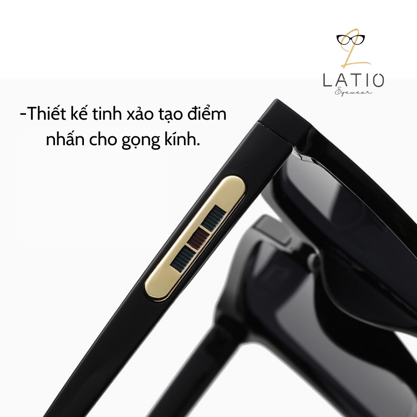 Kính mát nữ LATIO cao cấp kính mát thời trang với thiết kế màu sắc đặc biệt tạo điểm nhấn cực đẹp cho khuôn mặt - KM15
