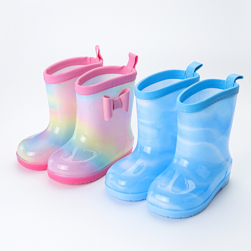 Ủng Đi Mưa Chống Nước In Hình Hoạt Hình Dễ Thương Cho Trẻ Mẫu Giáo