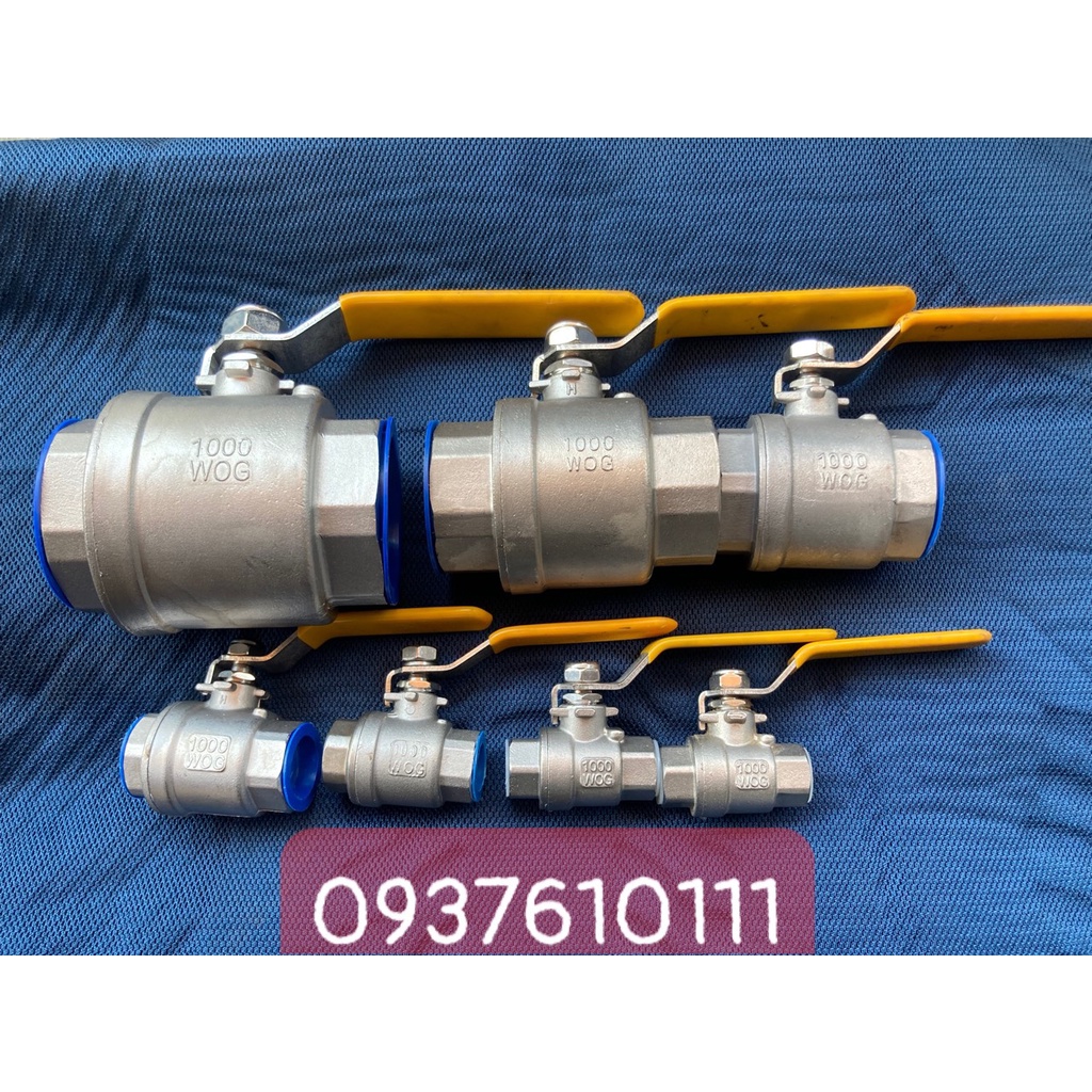 VAN BI INOX 201 PHI 13/17/21/27/34/42/49/60