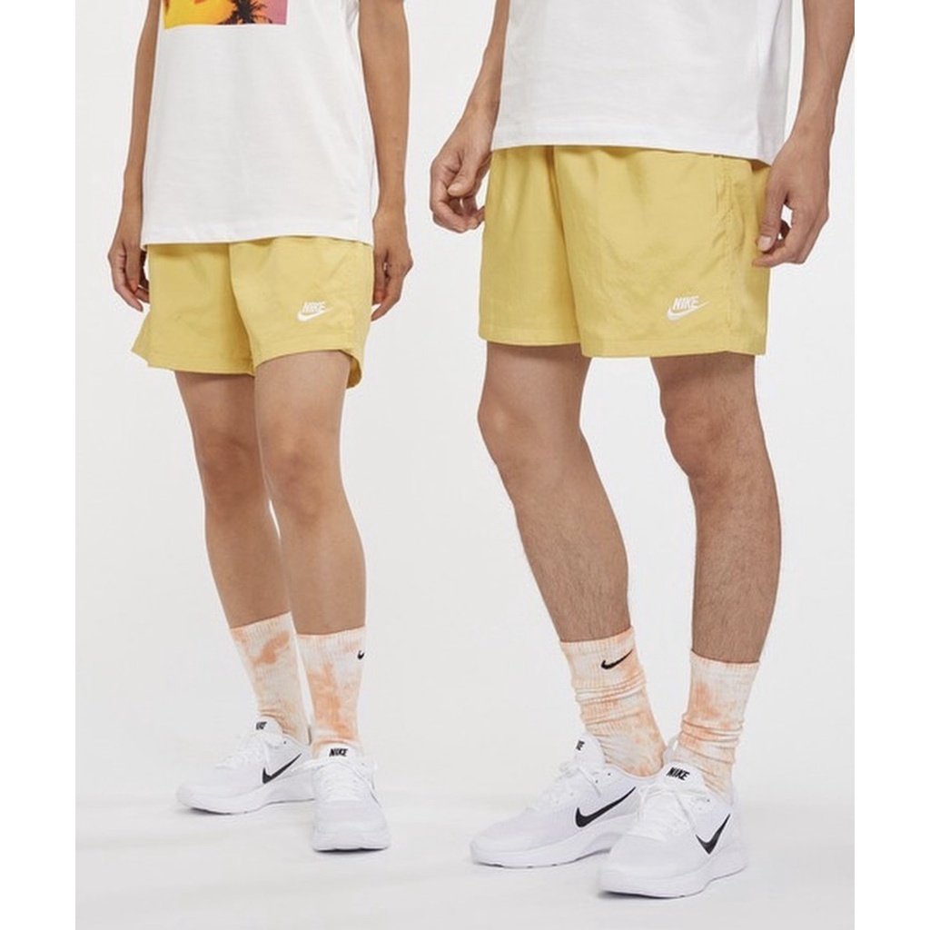 Quần đùi thể thao N.I.K.E woven _Yellow