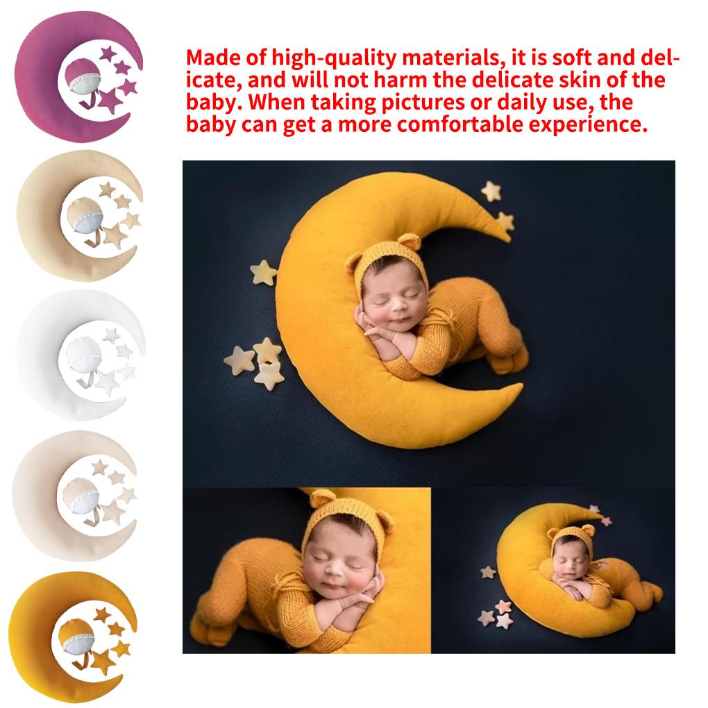 Gối Ngủ + Nón + Gối Phụ Kiện Chụp Ảnh Cho Bé Sơ Sinh