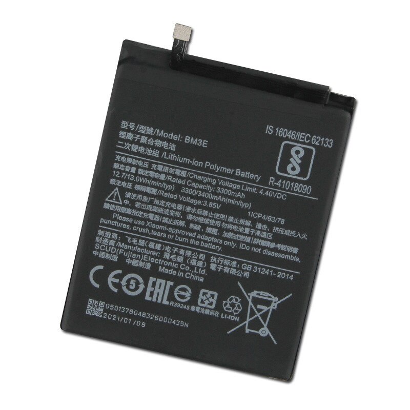 Pin Xiaomi BM3E - Xiaomi Mi 8 (3400mAh) Hàng zin nhập khẩu bảo hành 1 đổi 1