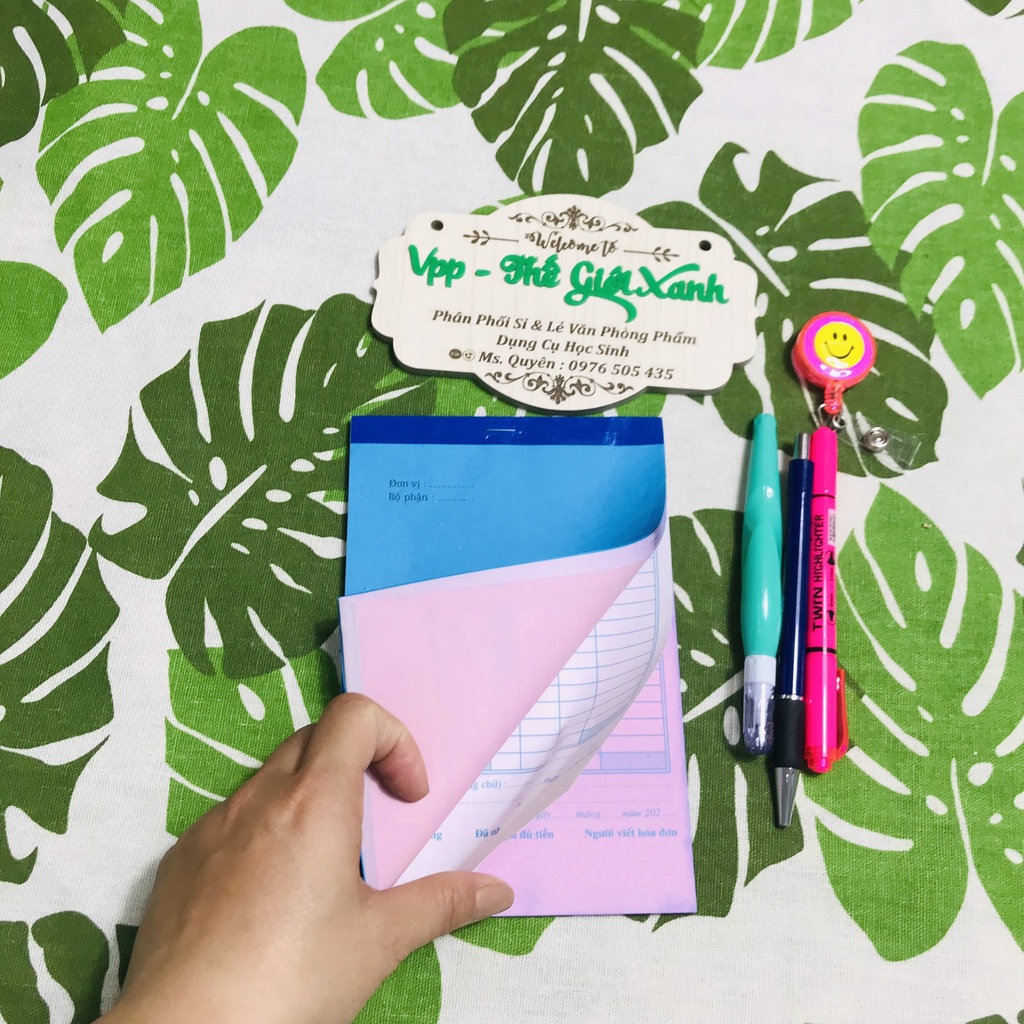 Hoá đơn bán lẻ 2 liên