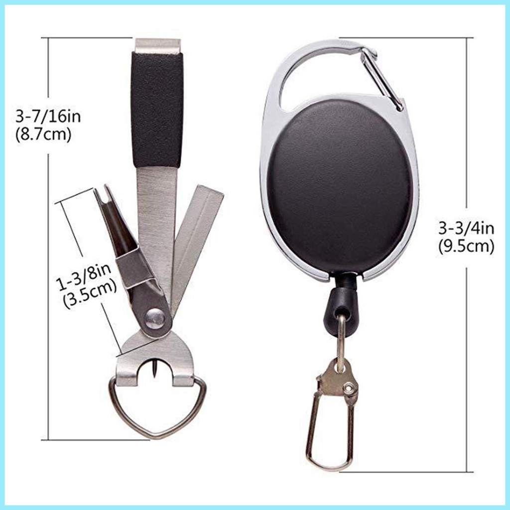 Dụng Cụ Thắt Nút Dây Câu Cá Bằng Thép Không Gỉ Tích Hợp Khóa Điều Chỉnh Được