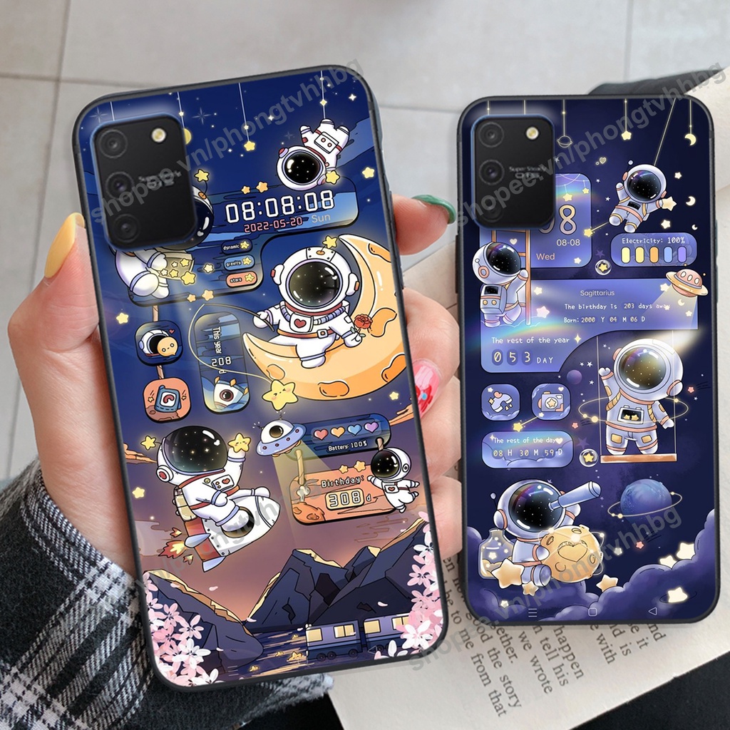 Ốp lưng Samsung S10 Lite / NOTE 10 LITE phi hành gia hoạt hình 3D cute giá rẻ
