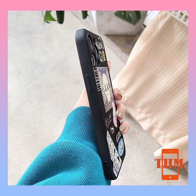 Ốp lưng iphone Điện Thoại In Hình KAWS Cho iPhone 6/6plus/6s/6splus/7/7plus/8/8plus/x/xr/xs/11/12/13/pro/max/plus/promax-骷髅头