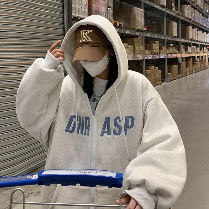 Áo hoodie nữ form rộng, áo khoác nỉ nữ có mũ chất dày dặn 3 màu sẵn MAX ONLY
