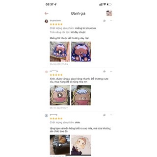 Miếng lót chuột siêu cute