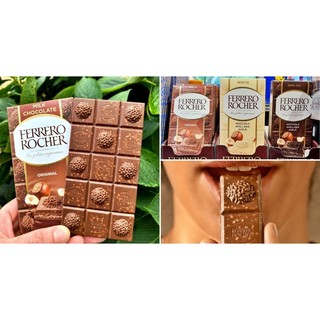 Socola Ferrero Rocher thanh 90g (4loại)