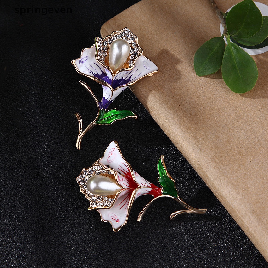 Ghim Cài Áo Hình Hoa Hồng Bằng Hợp Kim Màu Vàng Hồng Đính Đá Pha Lê