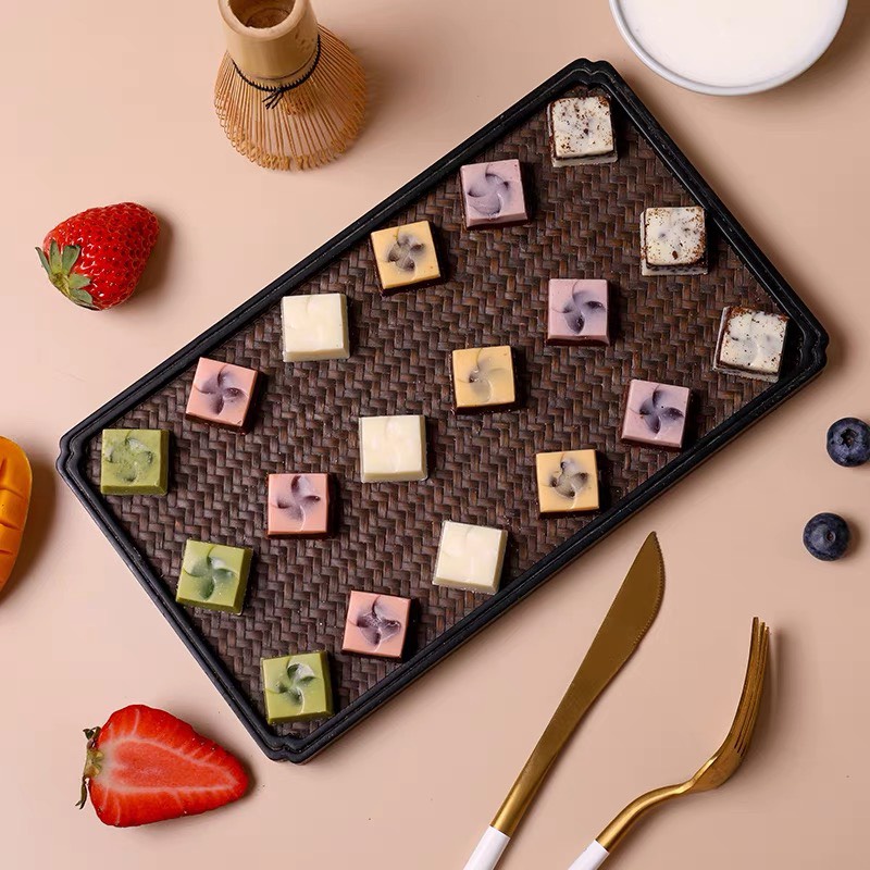 [ Siêu phẩm ] Socola sữa mix trái cây / Socola tươi / Sandwich Sôcôla Sữa Fudge hộp 108g