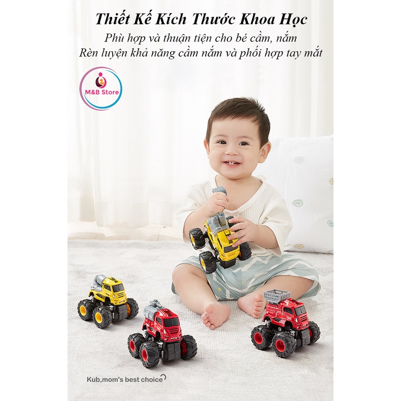 Bộ 4 Xe Quán Tính Công Trình/Cứu Hộ - KUB