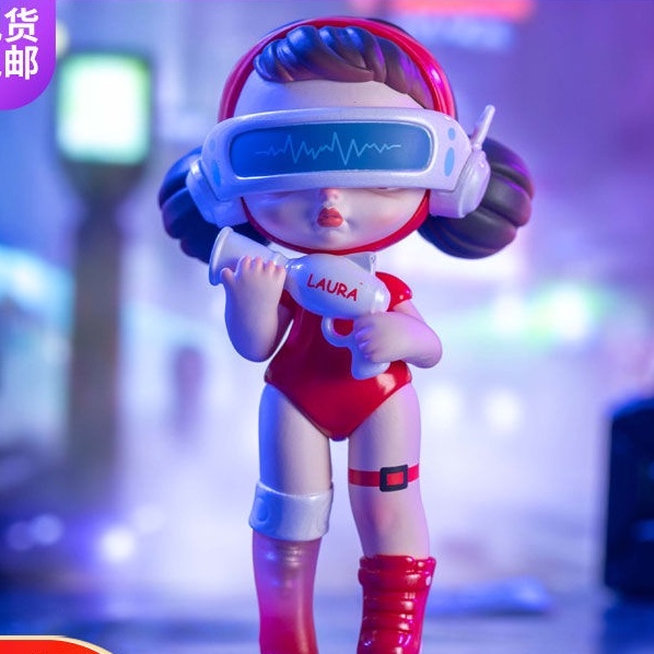 ❤ TOYCITY❤ Laura Cyberpunk Series bilnd box.Đồ chơi hợp thời trang.Quà.BÚP BÊ.mô hình nhân vật
