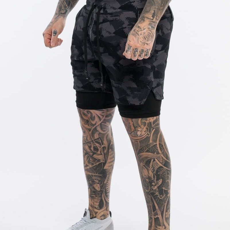 Quần Short Thể Thao Phong Cách Mới Thoáng Khí Chống Mài Mòn Có Size Lớn Cho Nam