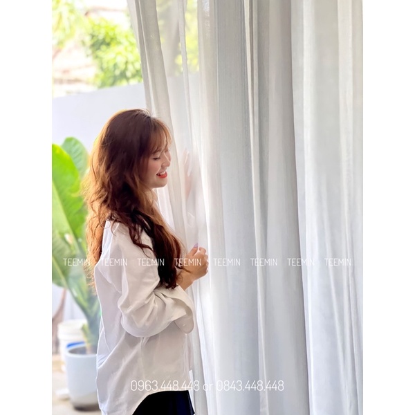 𝐒𝐚𝐯𝐚𝐧𝐧𝐚 𝐒𝐡𝐢𝐫𝐭𝐬 - Sơ Mi Trắng Linen Cao Cấp