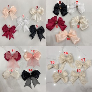 Kẹp nơ tiểu thư handmade