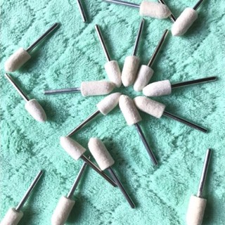 Trục nỉ nhọn đánh bóng 8mm cán 3mm