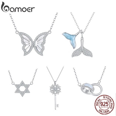 Bamoer Vòng cổ Nhiều Họa Tiết Sang Trọng Cho Nữ