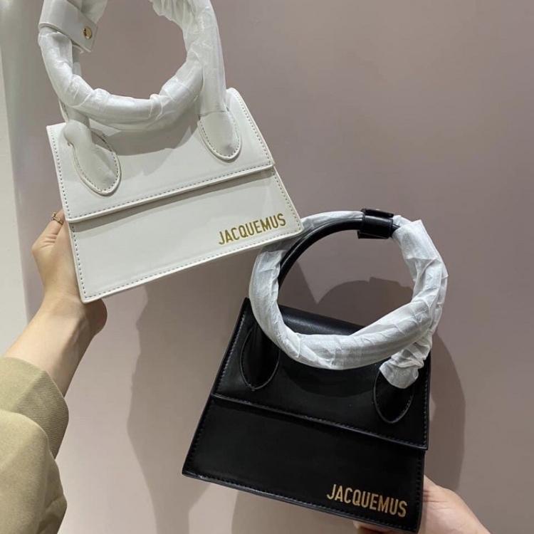 Túi Xách Nữ Cầm Tay Chữ Nổi JacQueMus Quai Xoắn - T094/ T109 Túi Xách Nữ Mini