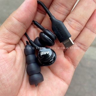 Tai Nghe AKG Type Chính Hãng, Tặng Kèm Hộp Đựng, Tương Thích Mọi Dòng Điện Thoại Không Có Cổng 3.5, Bảo Hành 1 Năm