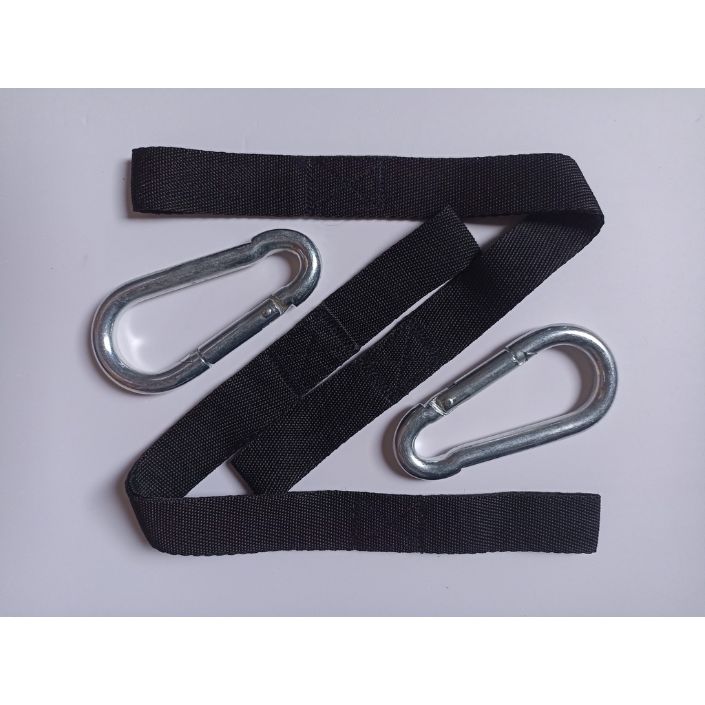 Dây, Móc Hỗ Trợ Đai Treo Tập Bụng - Sản Phẩm Gymer size 2,5cm x 36 + - 4cm.