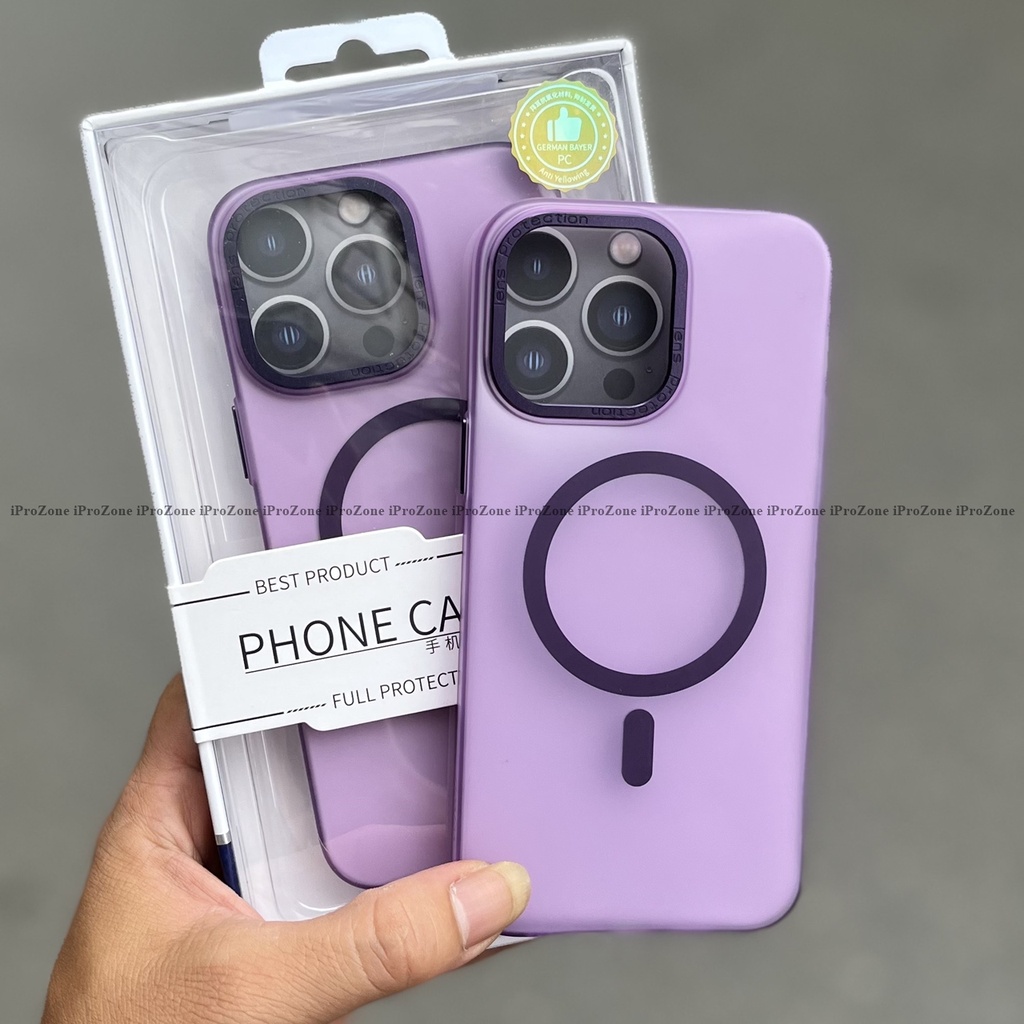 Ốp lưng nhám siêu mỏng WIWU Ultra Thin Slim Magsafe Case cho Smart iPhone 14 Pro Max , 14 Plus . Hỗ trợ sạc không dây