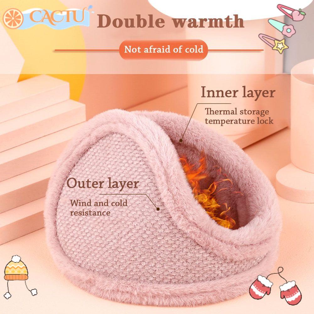 Chụp Tai Vải Lông Mềm Mại Giữ Ấm Cho Nam Và Nữ