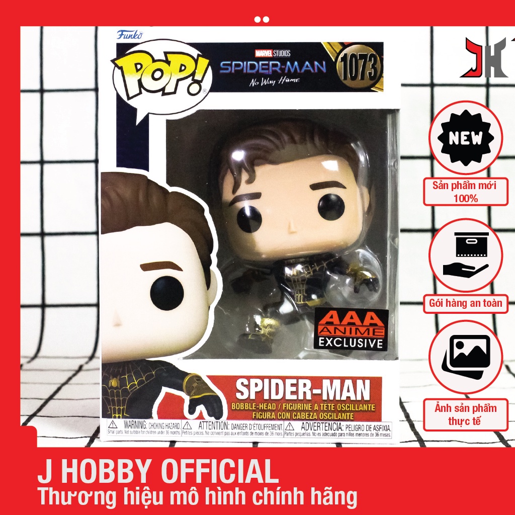 Spiderman No way home AAA Mô hình đồ chơi Funko Chính hãng [J Hobby Offcial Store]