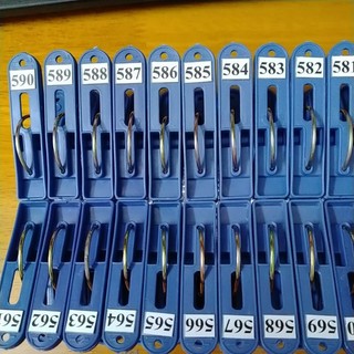 Kẹp dán mã số