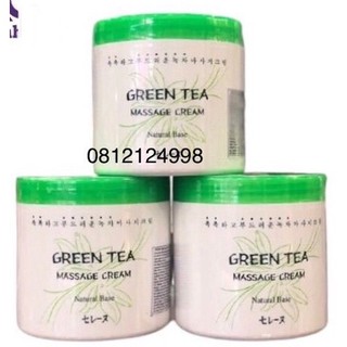 Kem massage trà xanh green tea massage cream