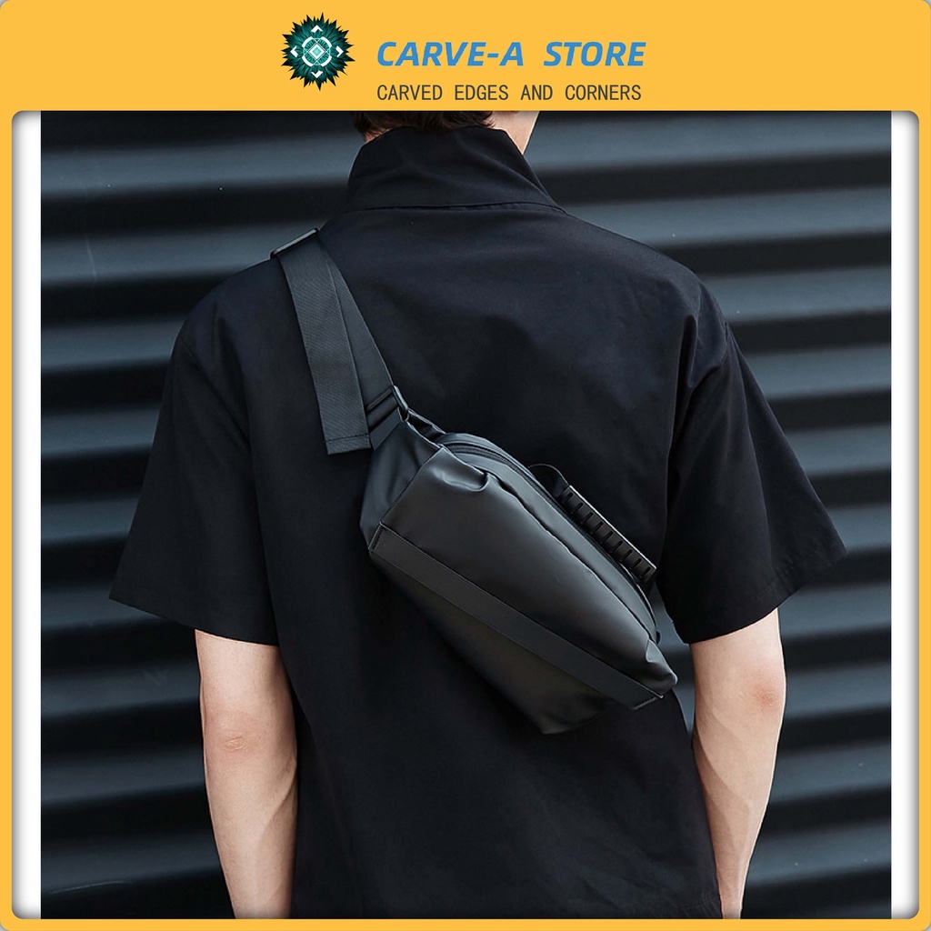 Carve.A Store Túi Thể Thao Đeo Chéo Ngực Chống Thấm Nước Thời Trang Cho Nam