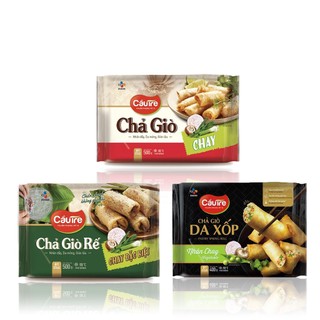 Chả giò chay cầu tre cj gói 500g tiện lợi