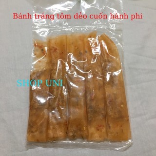 Bánh tráng dẻo tôm cuốn hành phi Tây Ninh