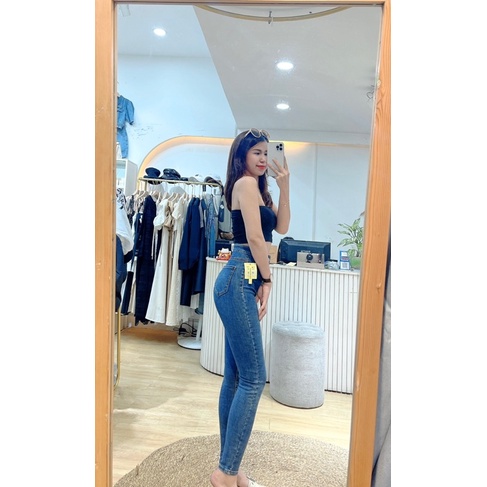 Quần jeans xanh ôm Genmany