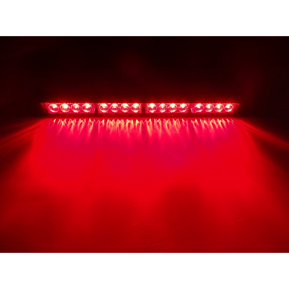 Đèn LED Cảnh Báo Khẩn Cấp 16 Bóng DRL 12V Ánh Sáng Nhấp Nháy Chất Lượng Cao Cho Xe Hơi / Xe Cứu Hỏa