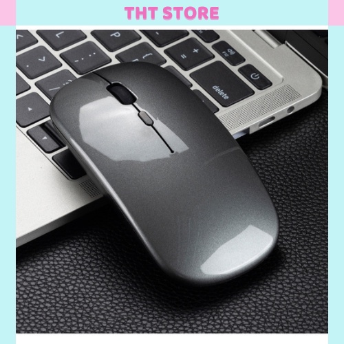 Chuột Bluetooth không dây Cibox sạc M90 2.4G cho máy tính,laptop Pin trâu